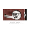 Bright Bronze Cylindrical Lock H561087