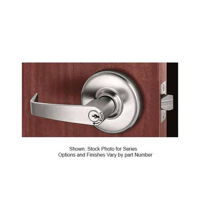 Bright Bronze Cylindrical Lock H561087