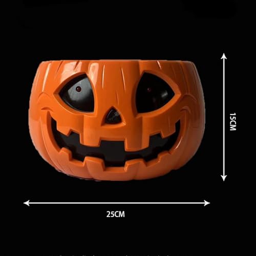 Halloween Candy Bowl with Moving Skeleton Hand W682644