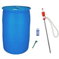 55 Gallon Emergency Water Barrel Storage Combo Pack V7856
