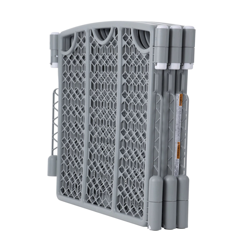 6-Panel Cool Gray Plastic Play Gate M980