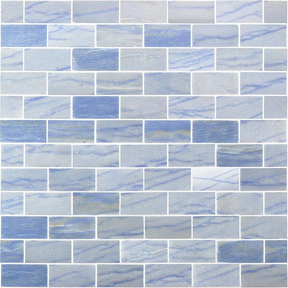 Blue 2x4 Polished Marble Tile D76776