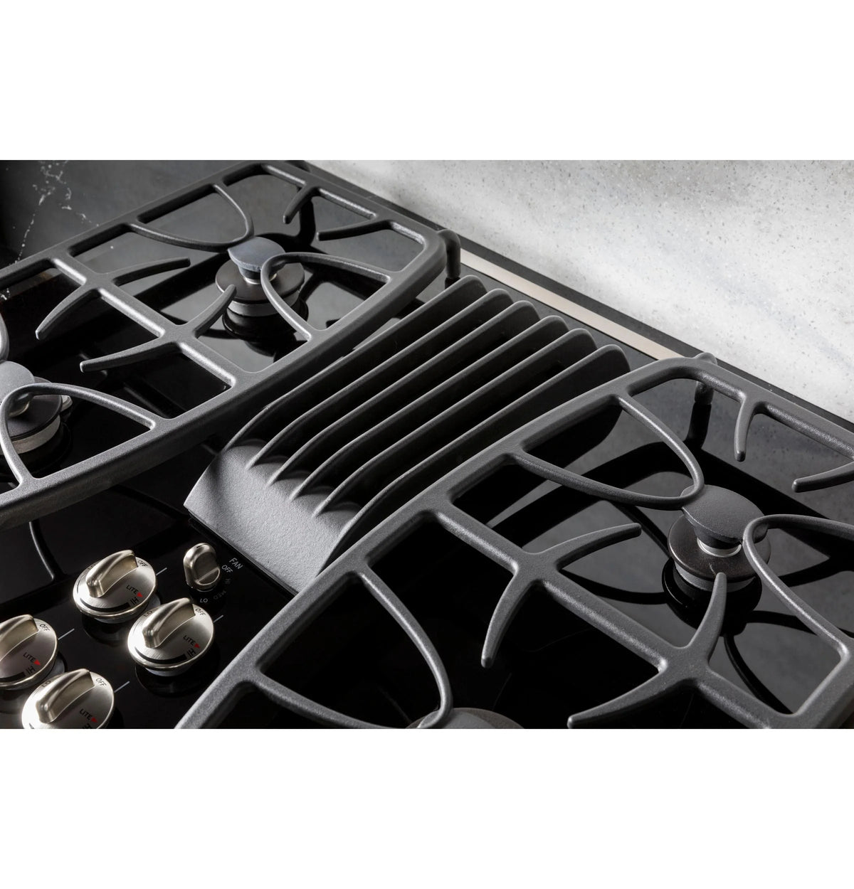Black Gas Cooktop J741
