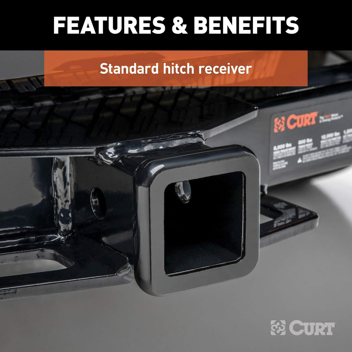 Class 3 Trailer Hitch, 2-Inch Receiver J951