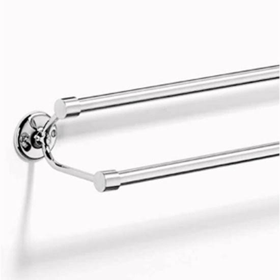 Double Towel Rail, Chrome Plated K468
