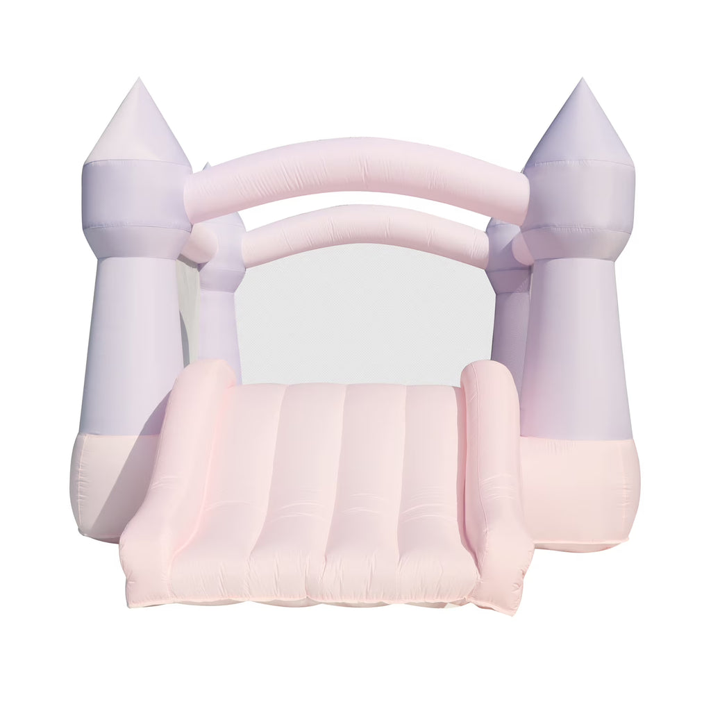 Pastel Bouncy Castle with Slide L372769