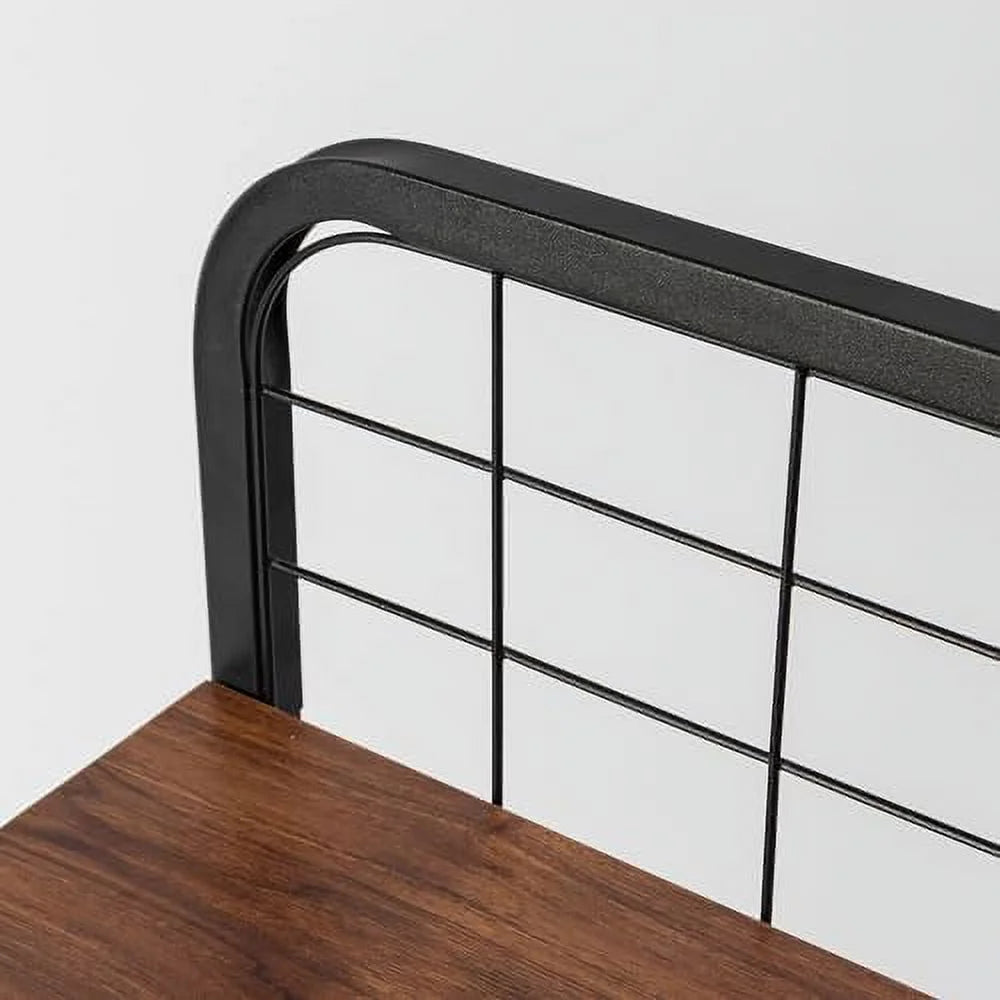 40 inch Computer Desk with 2-Tier Shelves S9682