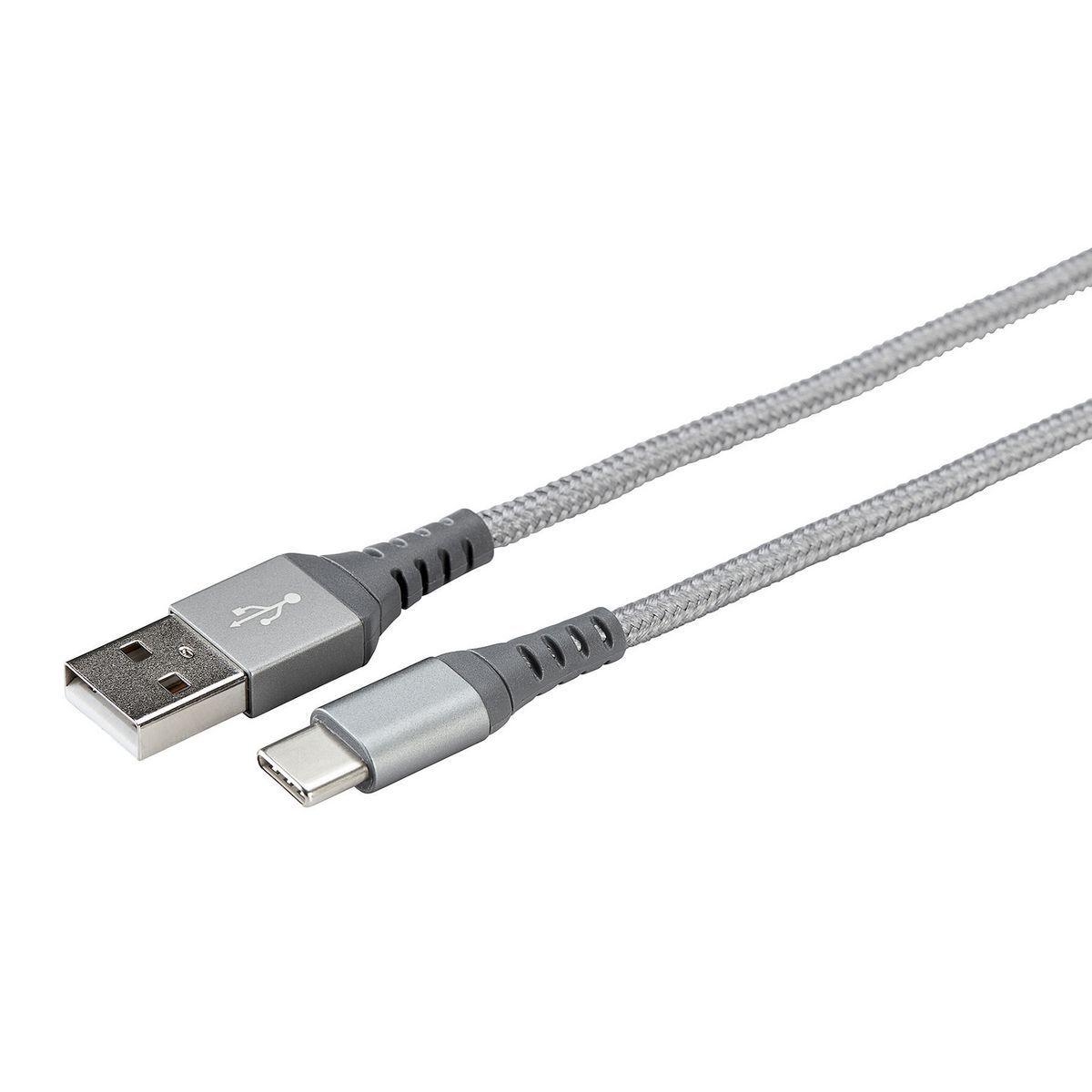 6 ft. USB to USB-C Braided Charging Cable O63026
