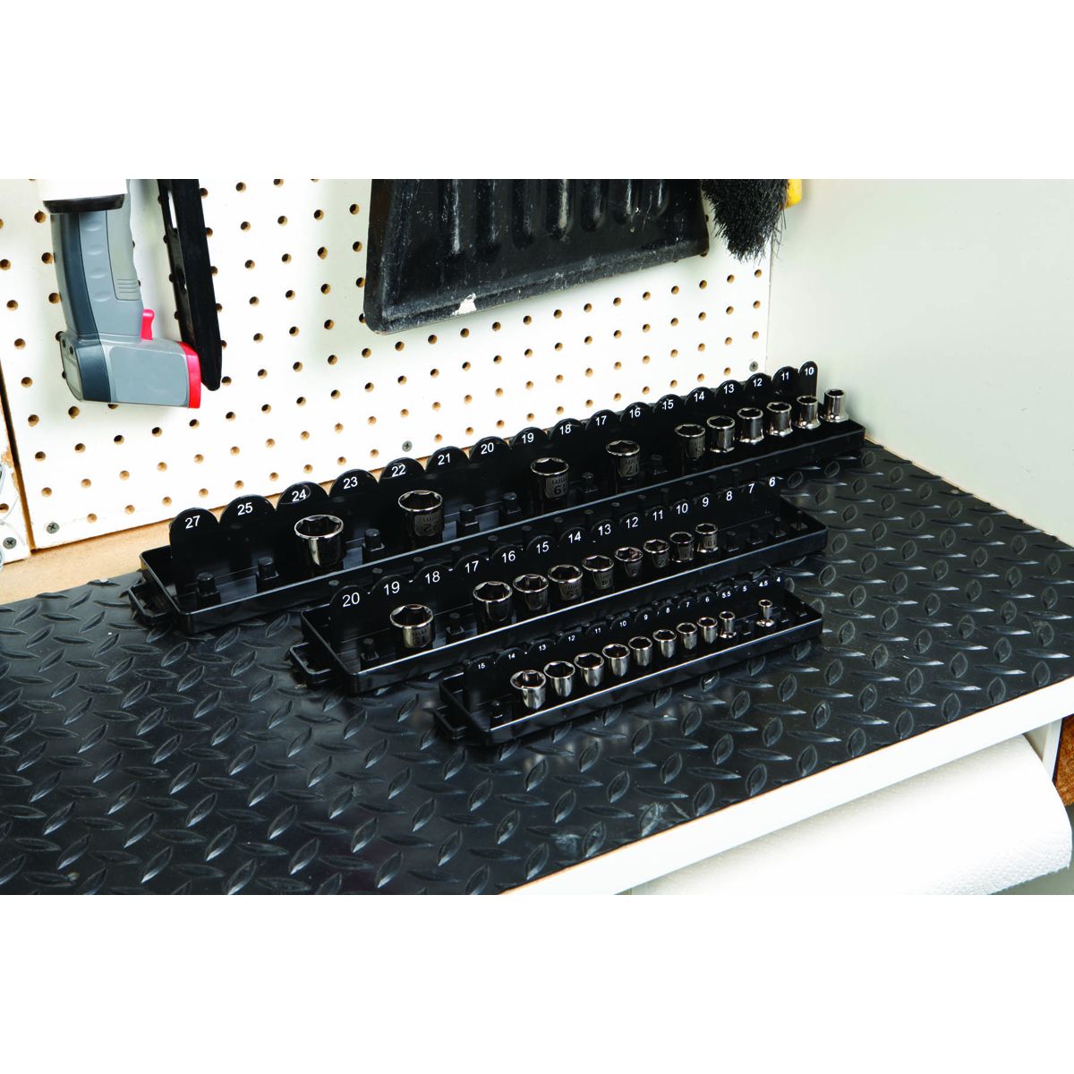 3 Piece Metric Socket Tray Organizer M544084