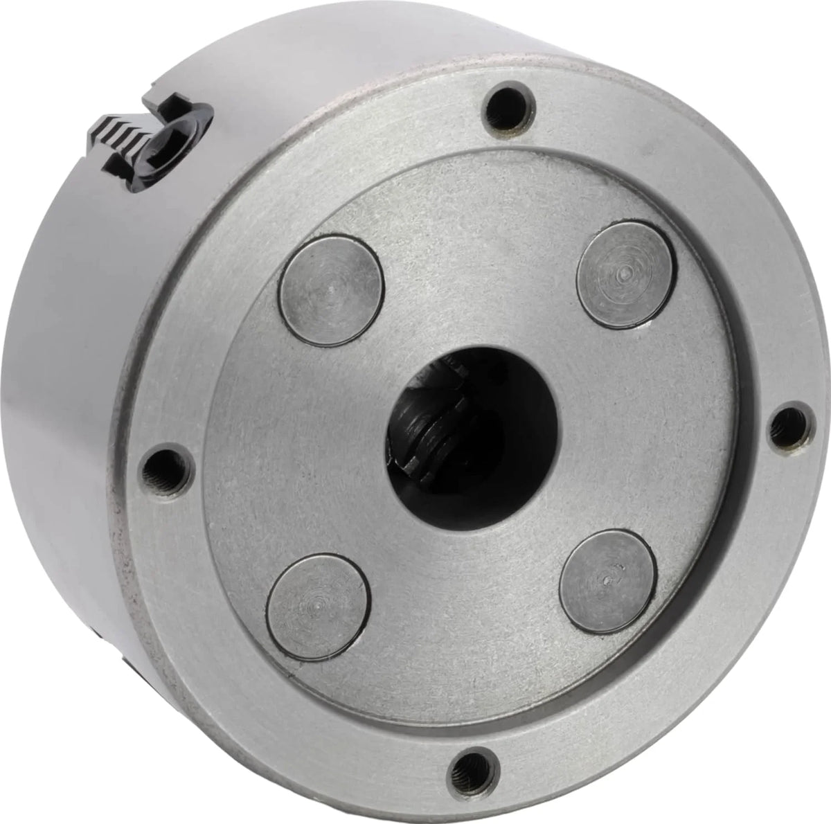 5" 4-Jaw Lathe Chuck, Plain Back, Reversible Jaws R37342