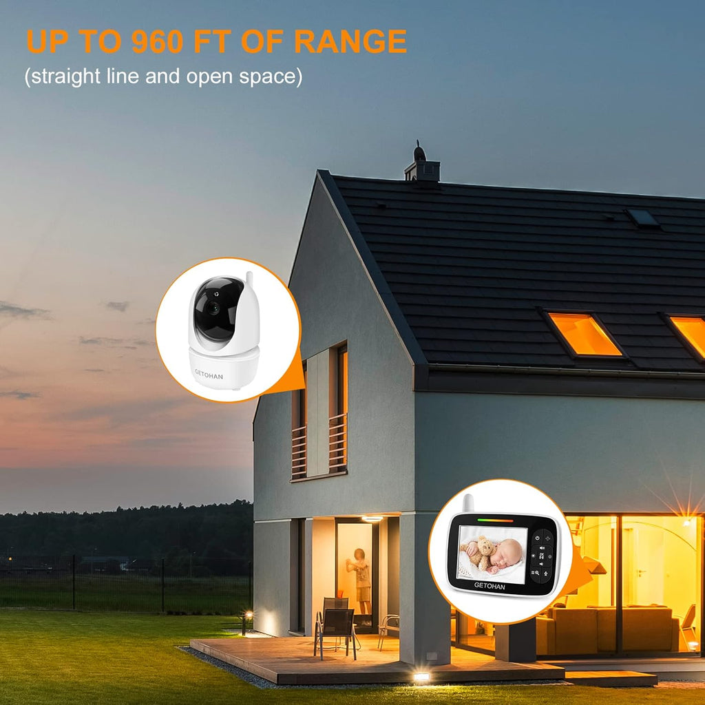 Video Baby Monitor with Camera and Audio I49813