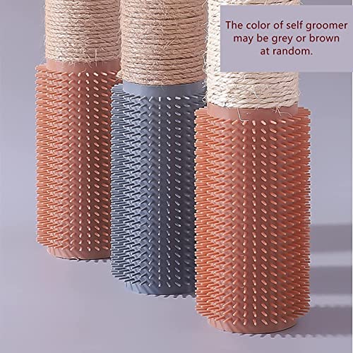 2-Pack Cage Mounted Cat Scratching Post with Self Groomer and Massager K770204
