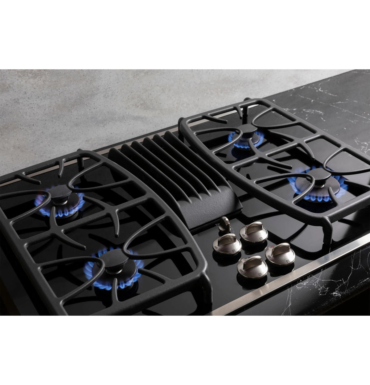 Black Gas Cooktop J741