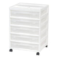 White Scrapbook Cart K5830