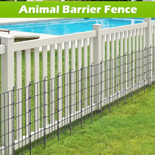 12 Pack 24 in x 13 ft Metal Wire Garden Fence Panels M505
