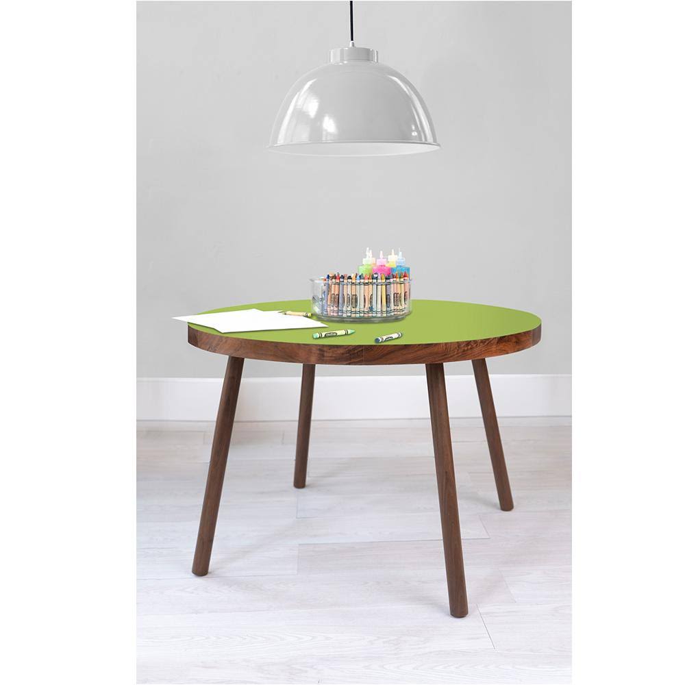 Round Kids Table Maple Green H443617
