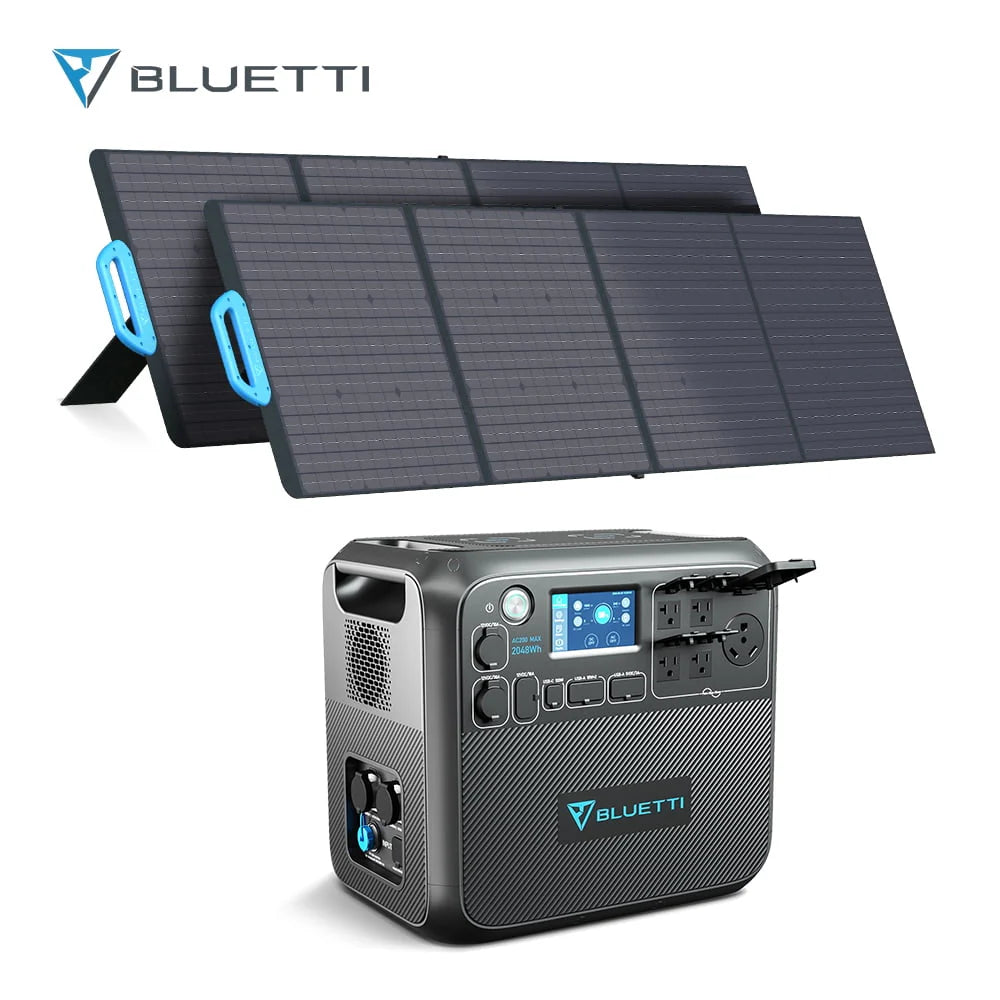 Portable Power Station 2048Wh Solar Generator A413454