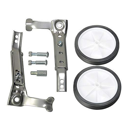1 Pair Steel Bicycle Training Wheels for 16 18 20 22 24 Inch Bikes X19128
