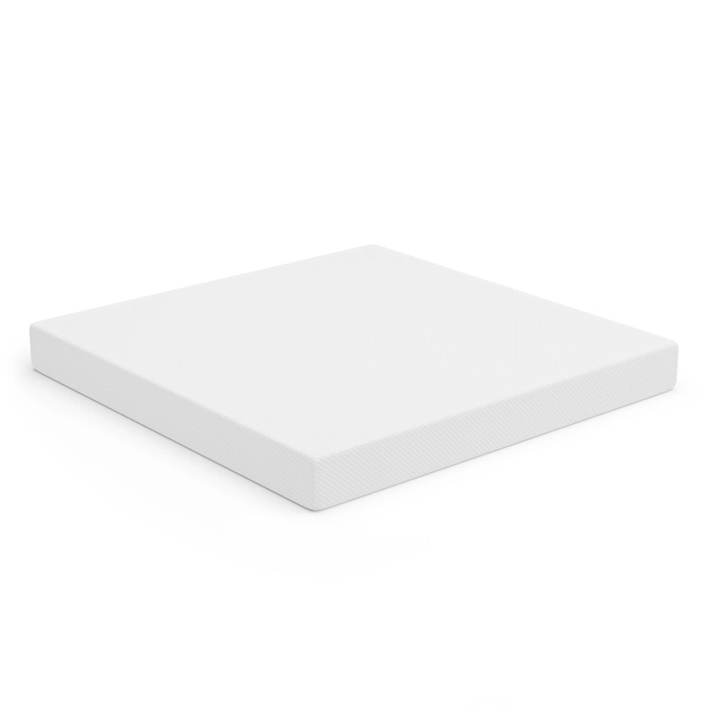Espresso Leatherette Eastern King Bed with 8-Inch Mattress I252177