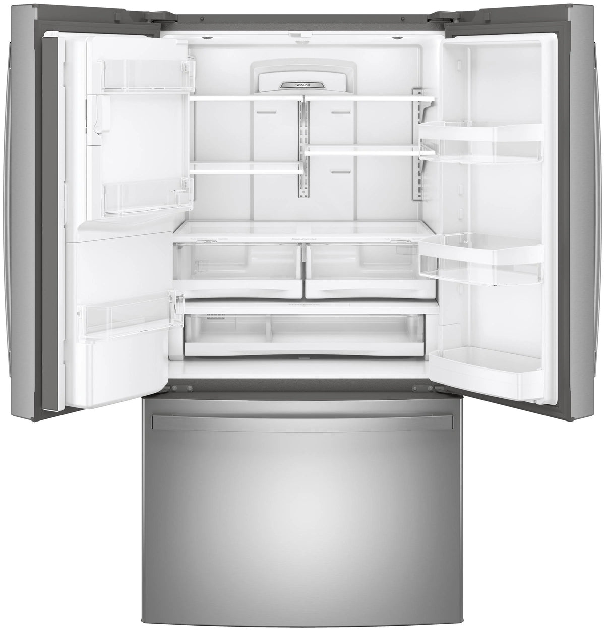 French Door Freestanding Refrigerator Stainless Steel O7266