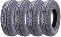4 New Premium Trailer Tires ST 205 75R15 8-Ply Load Range D Steel Belted Radial O893408