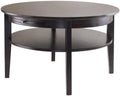 Round Coffee Table with Pull Out Tray P6184