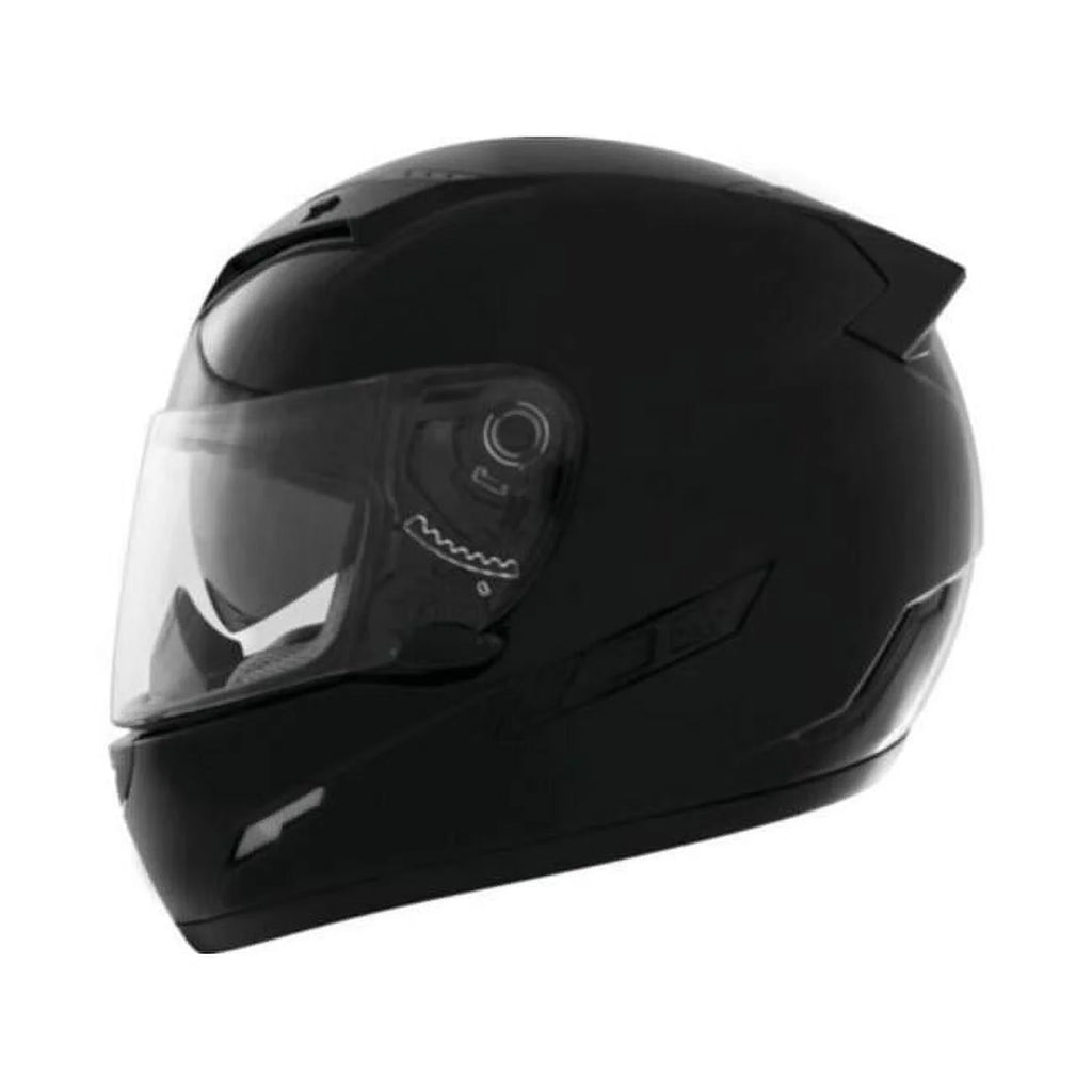 Full Face Motorcycle Helmet Gloss Black LG E46911