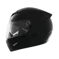 Full Face Motorcycle Helmet Gloss Black LG E46911