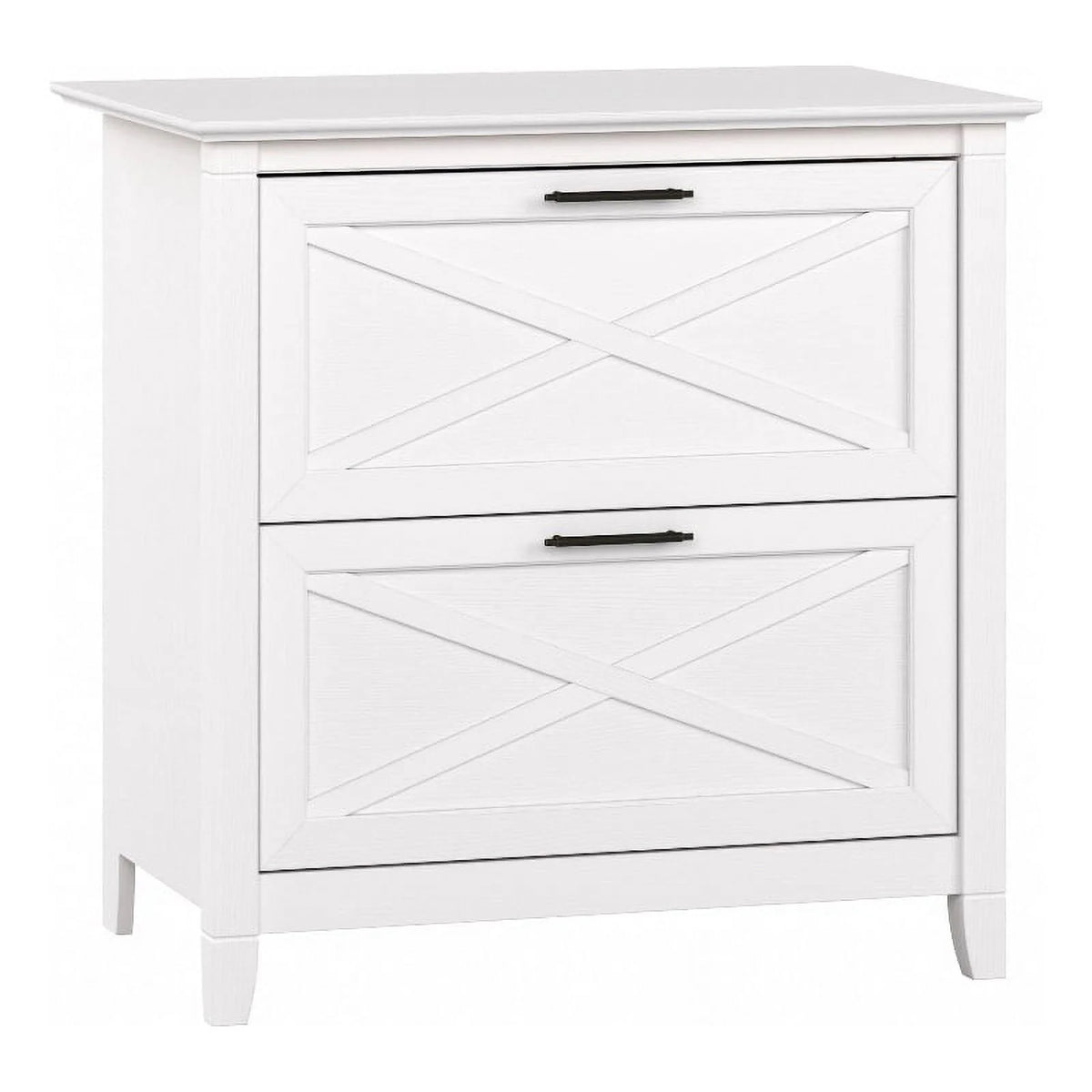 Oak 2 Drawer Wood File Cabinet E553950