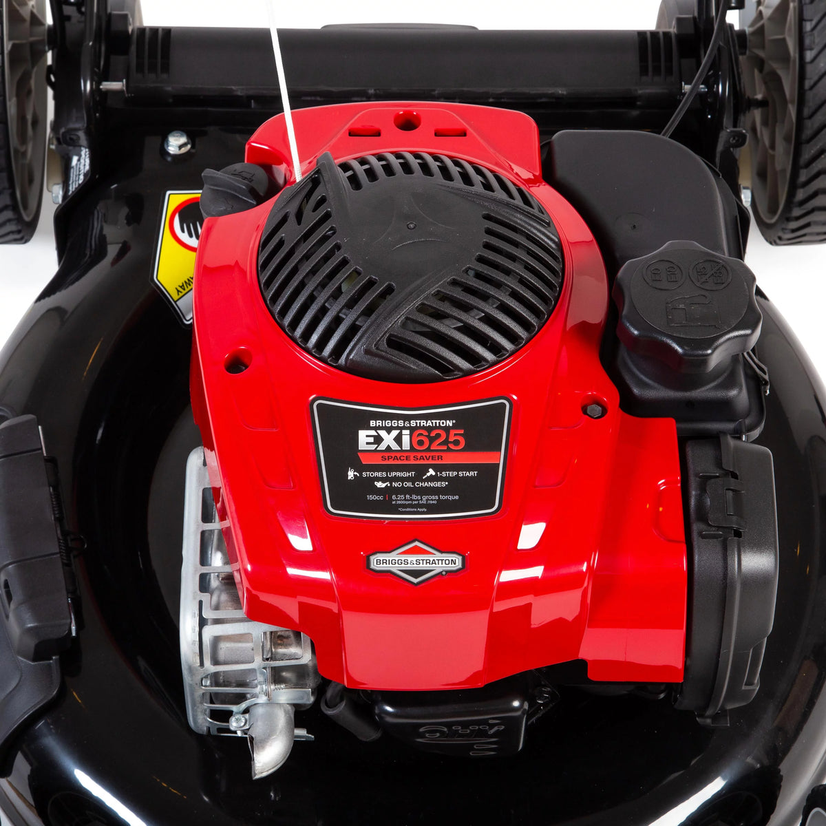 Black 21-inch 150cc Gas Push Mower O4915