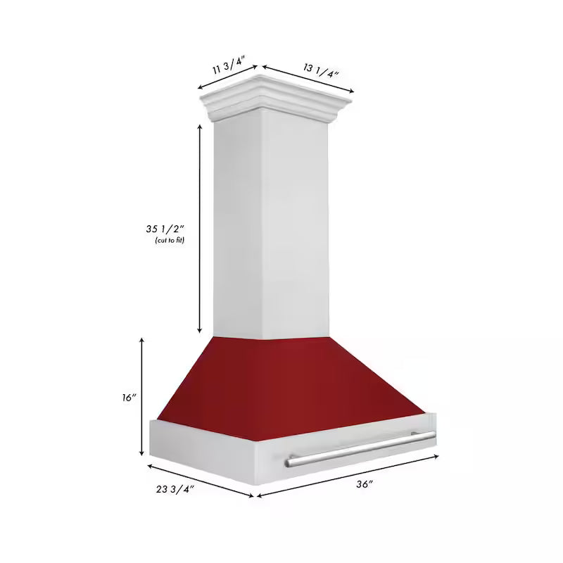 36 in. 700 CFM Ducted Wall Mount Range Hood N936005
