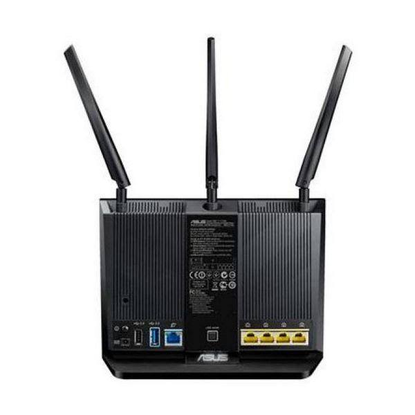 Dual Band Wireless Ethernet Black Router L494