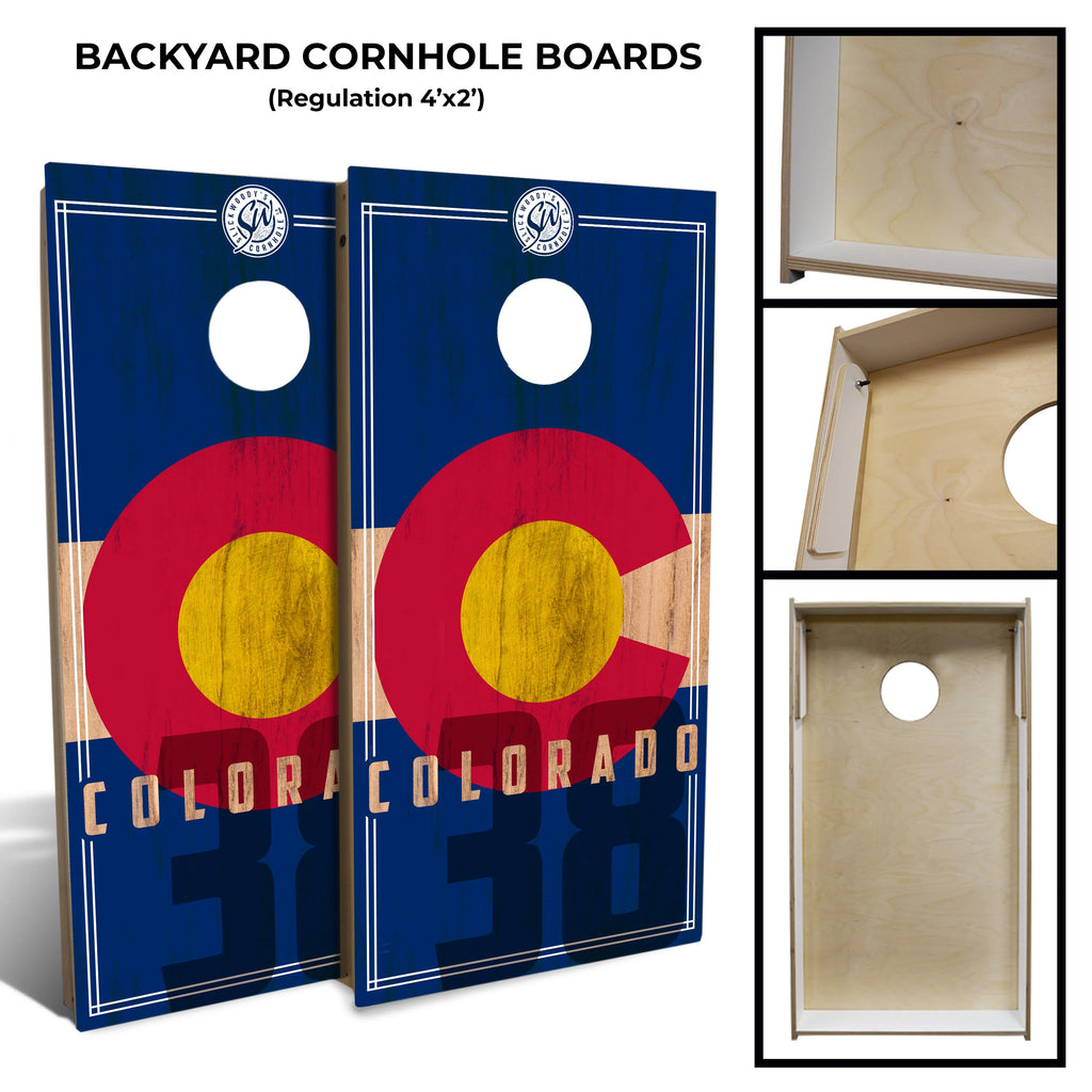 Red Cornhole Board Set N17588
