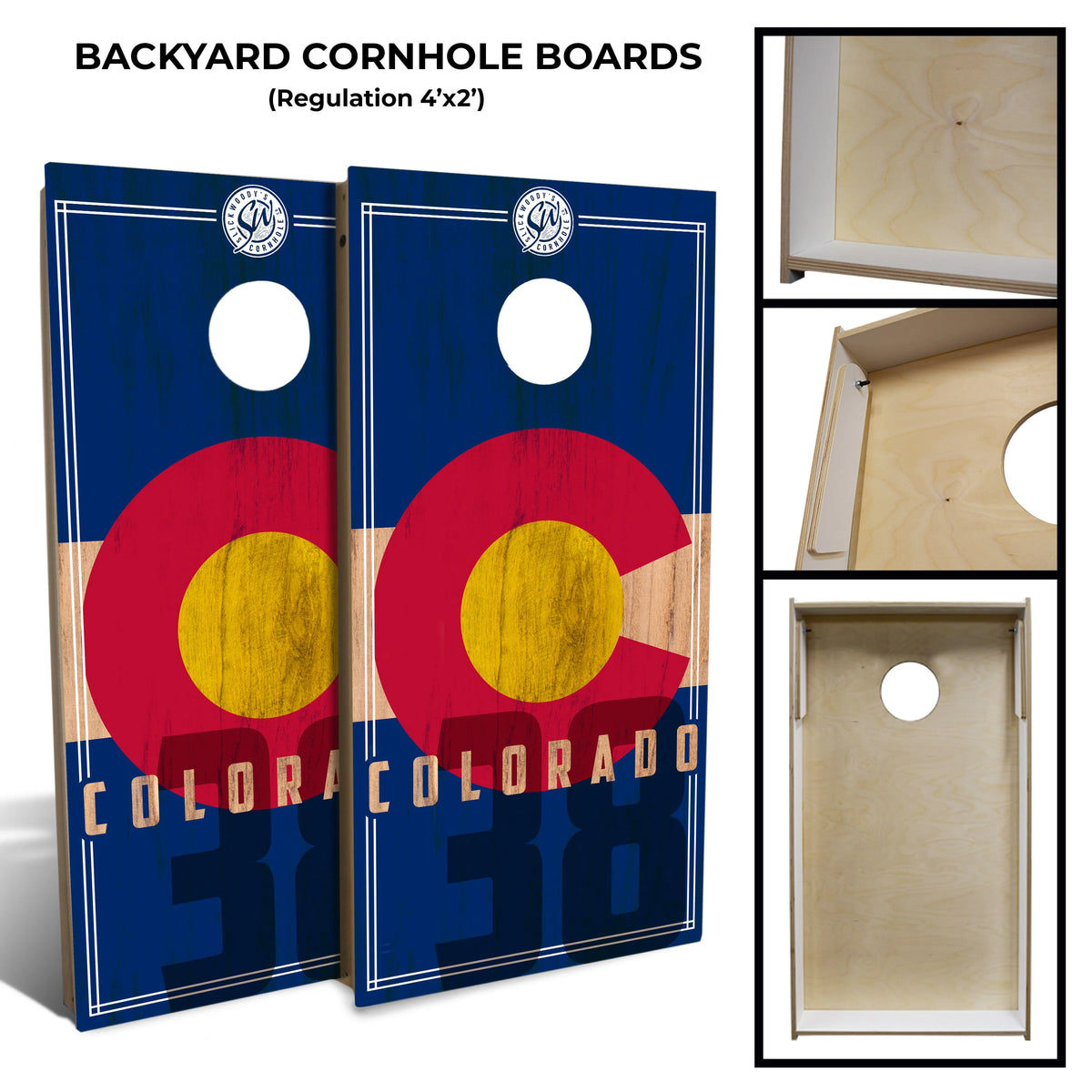 Red Cornhole Board Set N17588