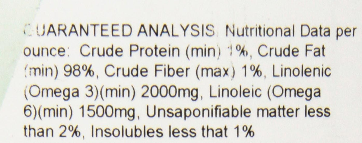 Flax Seed Oil (1 Gal) P770