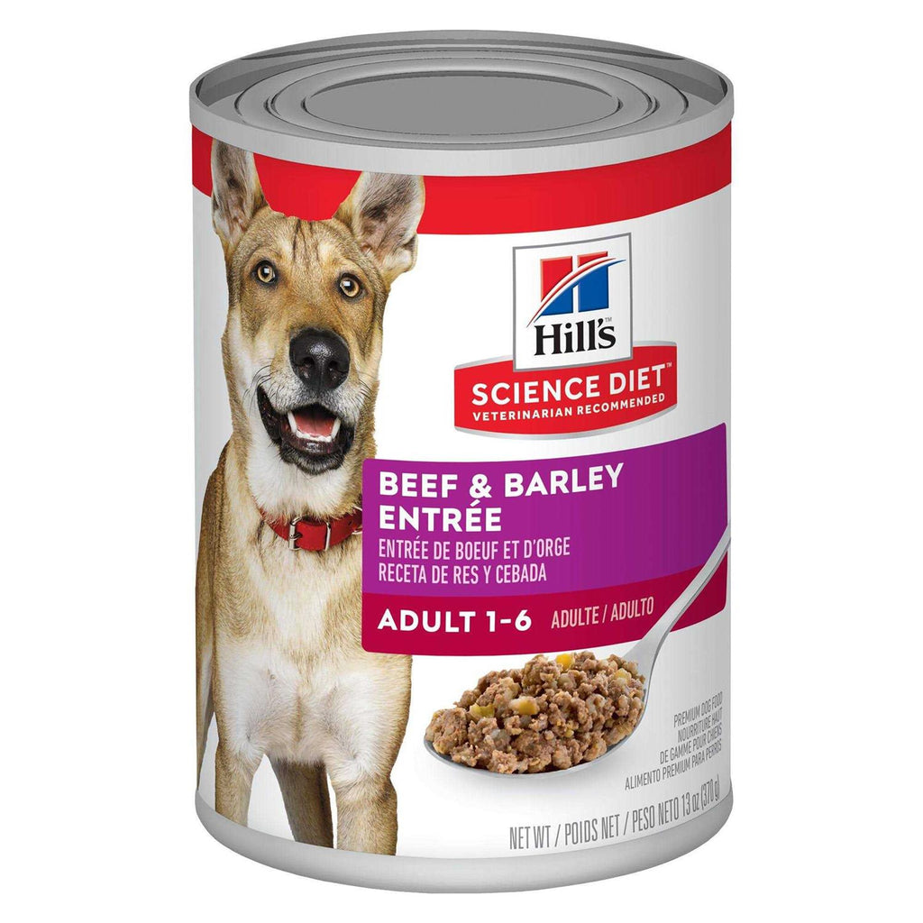 Adult Beef & Barley Entree Dog Food T239