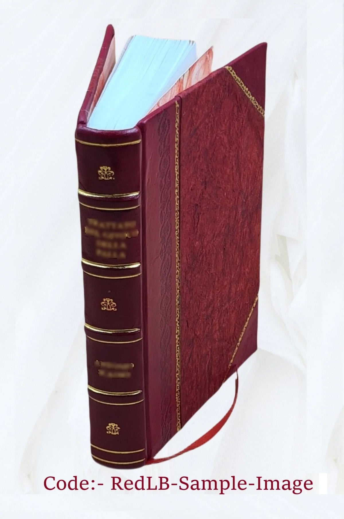 Hamburger Garten-und Blumenzeitung Leather Bound U9556