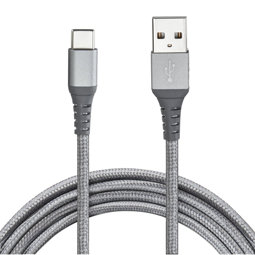 6 ft. USB to USB-C Braided Charging Cable O63026