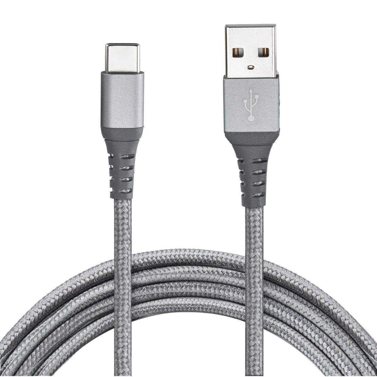 6 ft. USB to USB-C Braided Charging Cable O63026