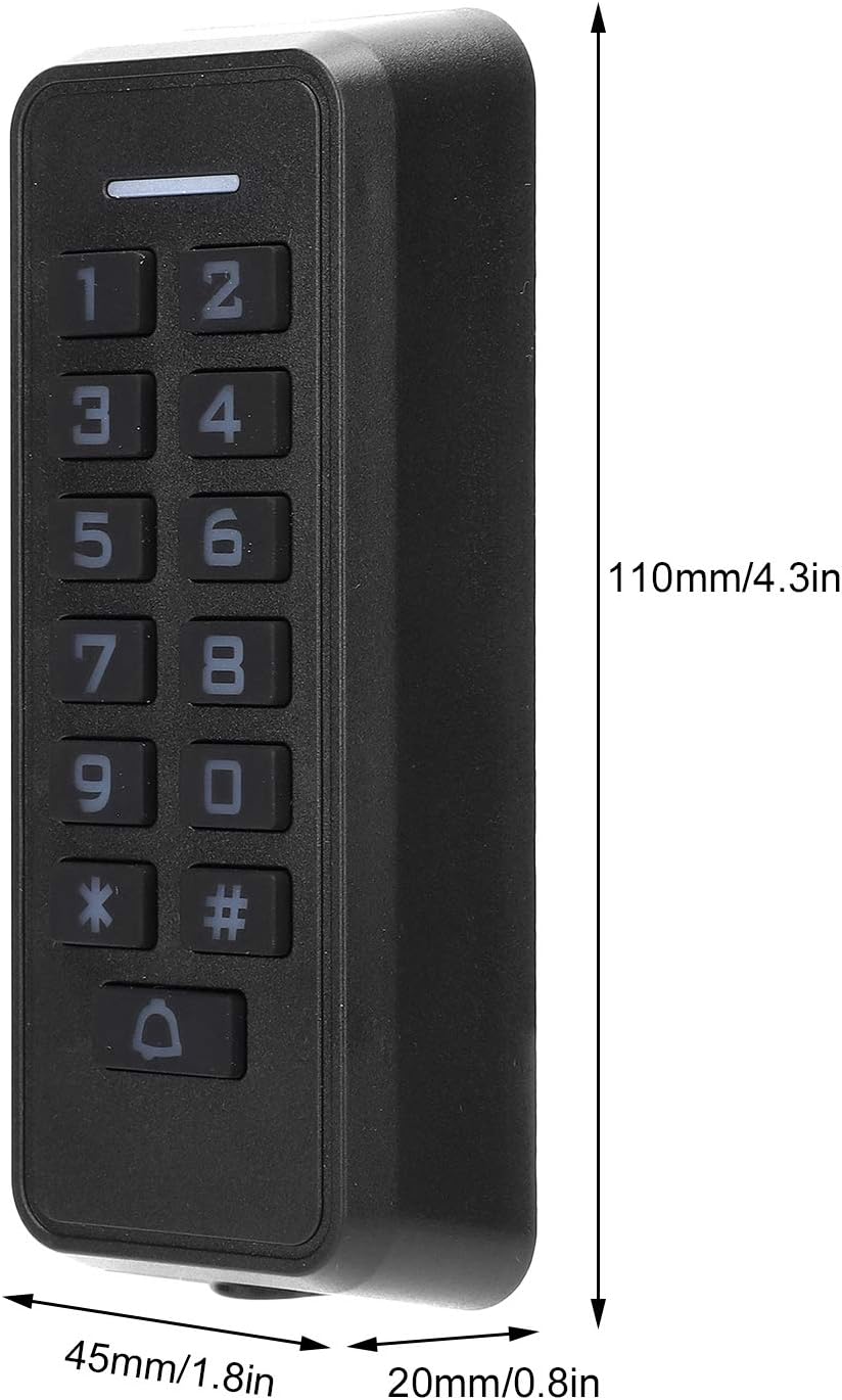 Access Control Keypad RFID Card Reader with Backlight Keypad U9377