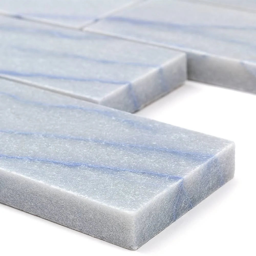 Blue 2x4 Polished Marble Tile D76776
