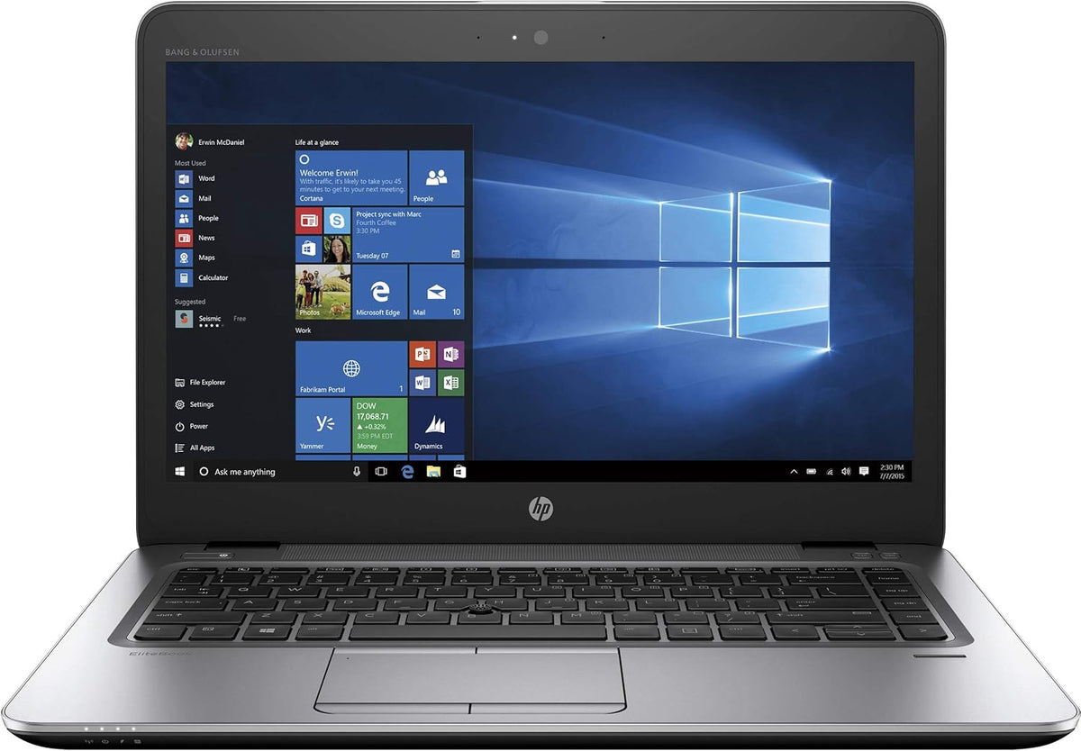14 HD Laptop, Core i5-7300U 2.6GHz, 16GB RAM, 512GB Solid State Drive, Windows 10 Pro 64Bit A659
