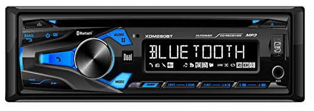 AM/FM/CD Single DIN Car Stereo Receiver with Bluetooth P329584