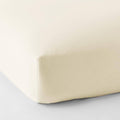 Organic Ivory 300-Thread Count Full Fitted Sheet D982