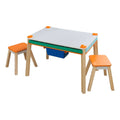 Craft Table with Storage & Stools Q447