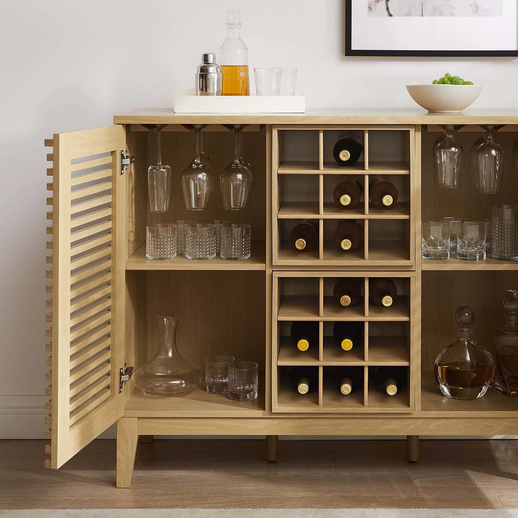 Oak Bar Cabinet O18290