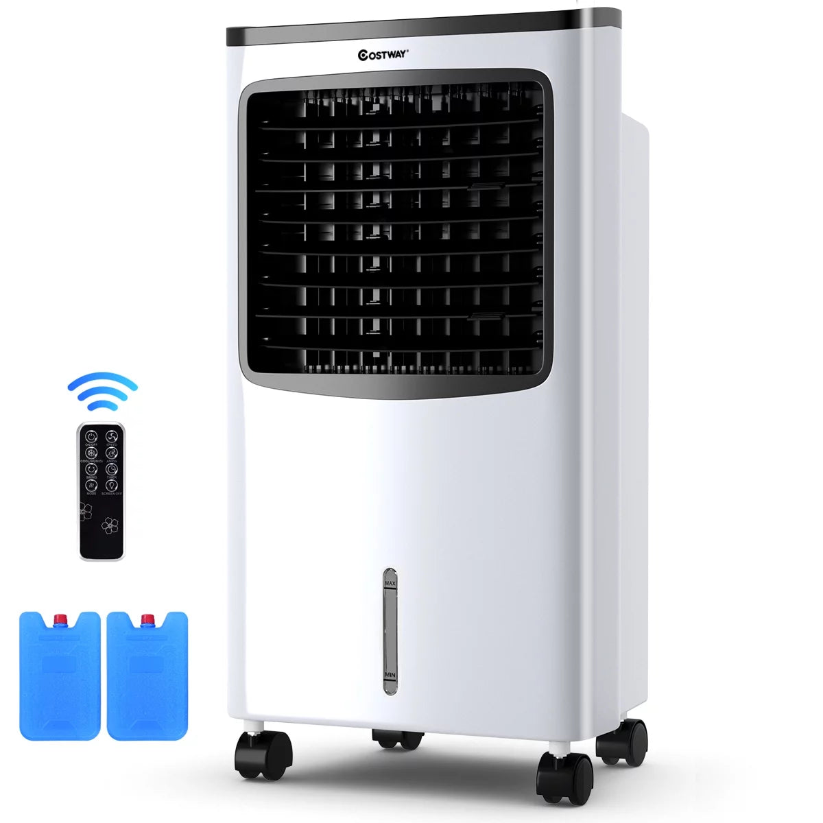 Portable Cooler Fan Humidify Anion Remote Control D752162