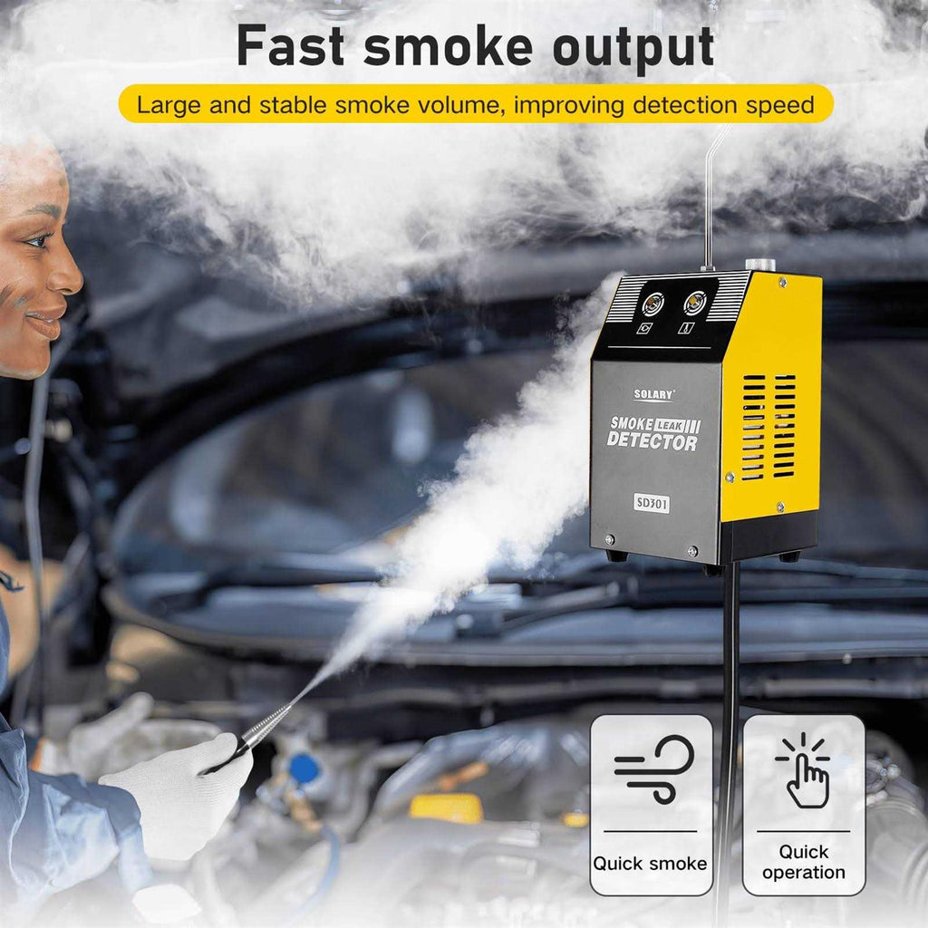Automotive Smoke Machine Leak Detector 12V DC EVAP Vacuum Diagnostic Tester L564