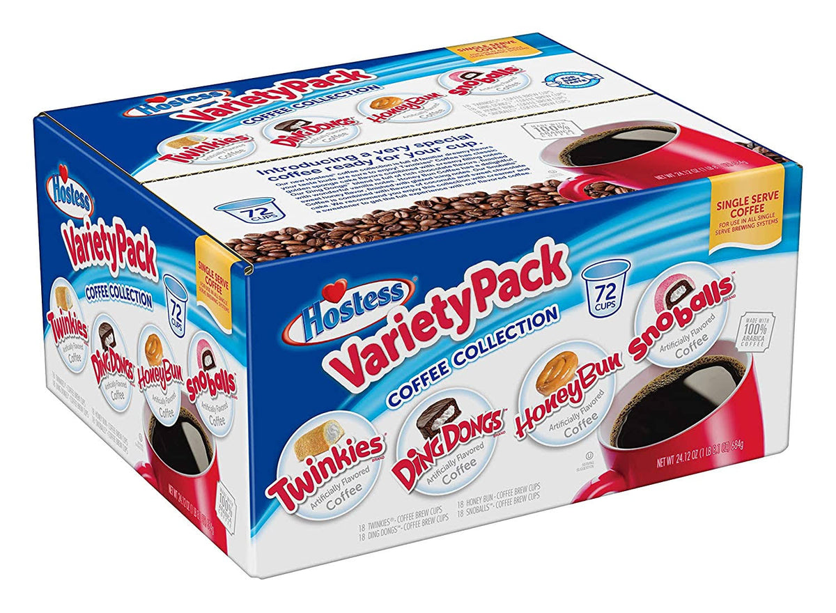 Coffee Variety Pack 72-Count for Single Serve Coffee Makers H7506