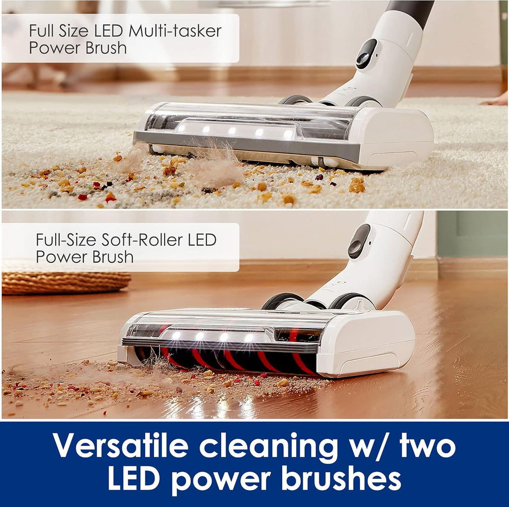 Smart Cordless Stick Vacuum Cleaner with LED Power Brush X675